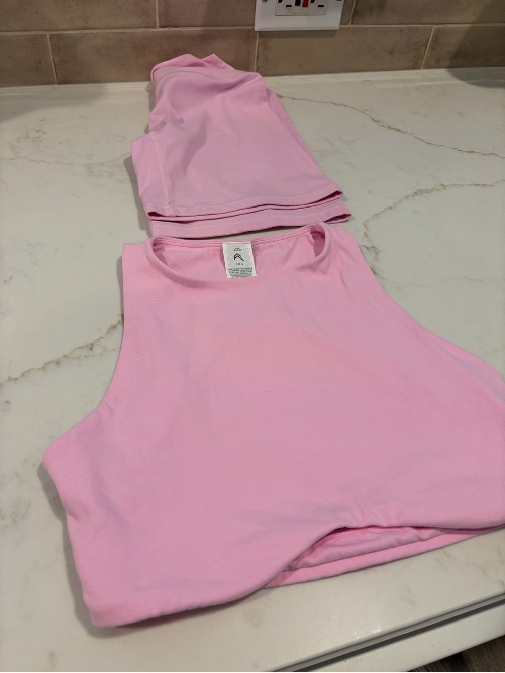 Oner Active chalk Pink High-Neck Sports Bra